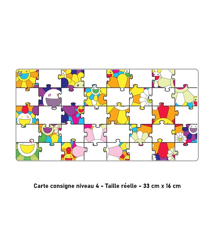 Puzzle 40 pièces GS Murakami – Pop japonais et couleurs
