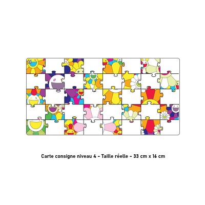 Puzzle 40 pièces GS Murakami – Pop japonais et couleurs