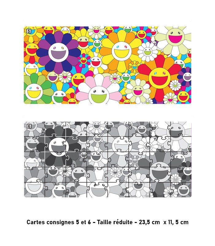 Puzzle 40 pièces GS Murakami – Pop japonais et couleurs
