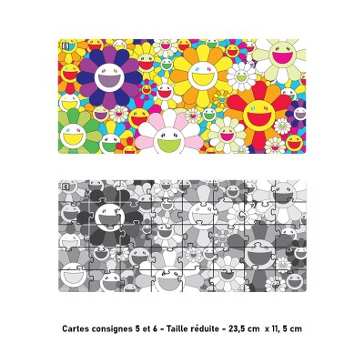 Puzzle 40 pièces GS Murakami – Pop japonais et couleurs