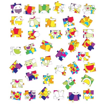 Puzzle 40 pièces GS Murakami – Pop japonais et couleurs