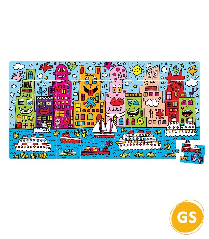Puzzle 40 pièces GS Murakami – Pop japonais et couleurs