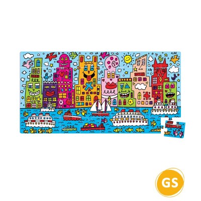 Puzzle 40 pièces GS Murakami – Pop japonais et couleurs