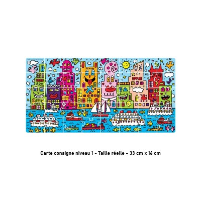 Puzzle 40 pièces GS Murakami – Pop japonais et couleurs