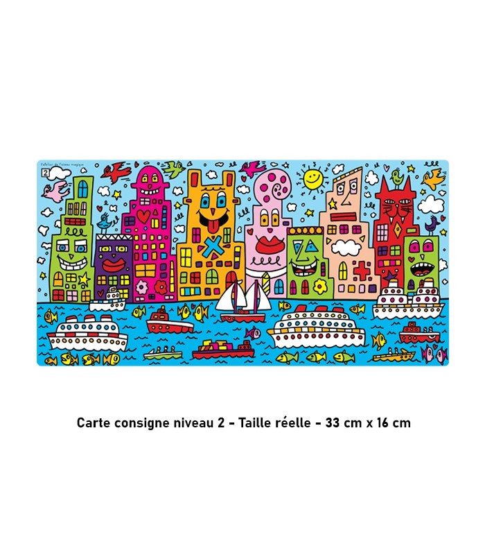 Puzzle 40 pièces GS Murakami – Pop japonais et couleurs