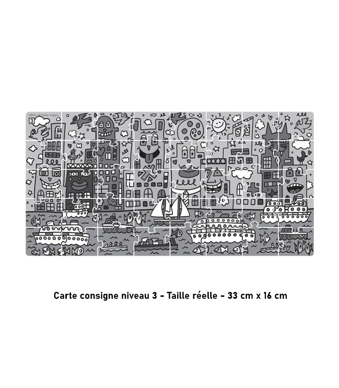 Puzzle 40 pièces GS Murakami – Pop japonais et couleurs