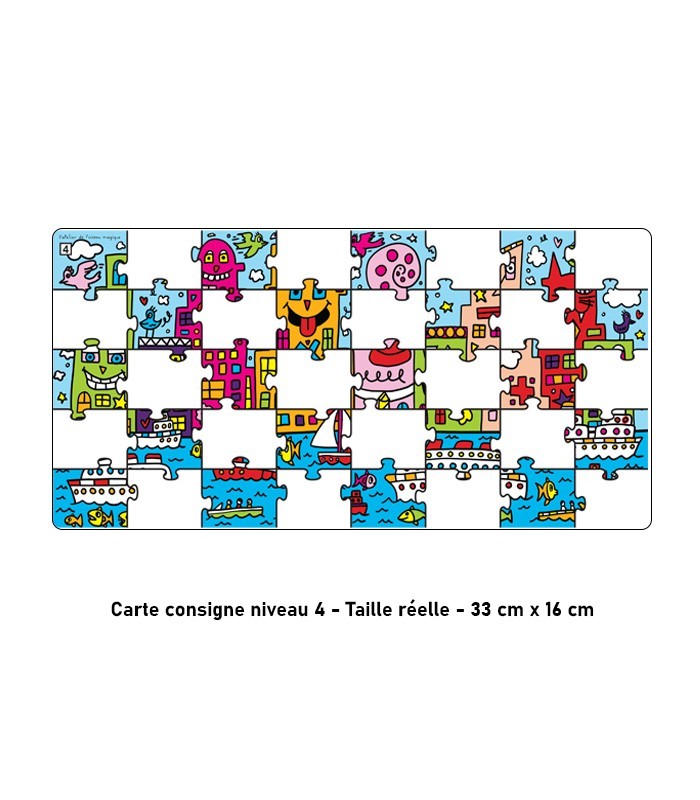 Puzzle 40 pièces GS Murakami – Pop japonais et couleurs