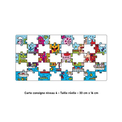 Puzzle 40 pièces GS Murakami – Pop japonais et couleurs