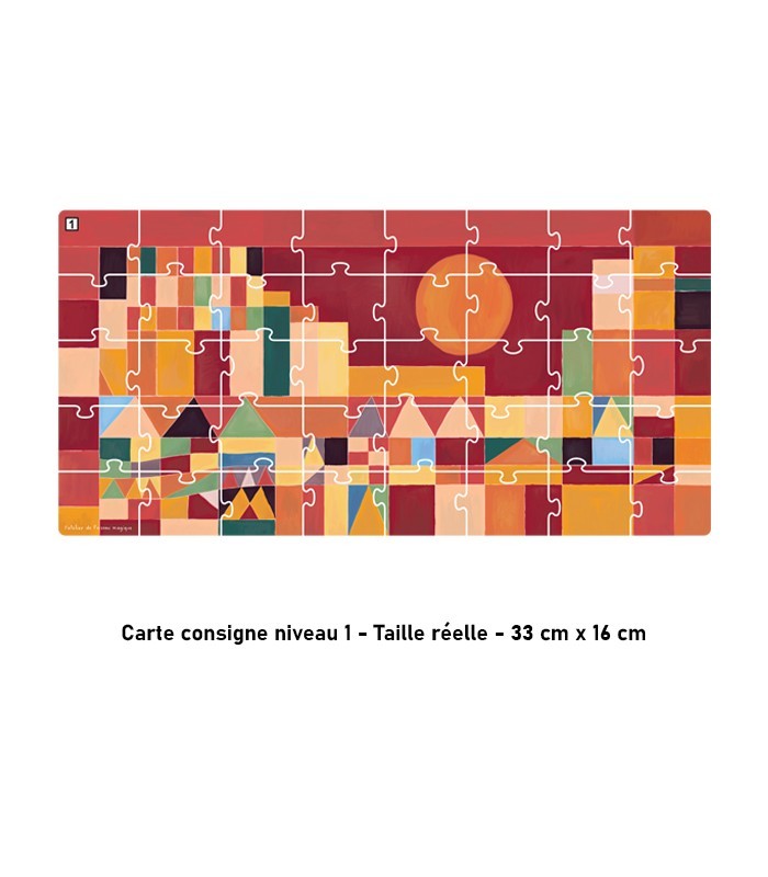 Puzzle artistique GS – À la façon de Paul Klee | Formes, lignes et couleurs