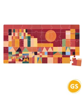 Puzzle artistique GS – À la façon de Paul Klee | Formes, lignes et couleurs