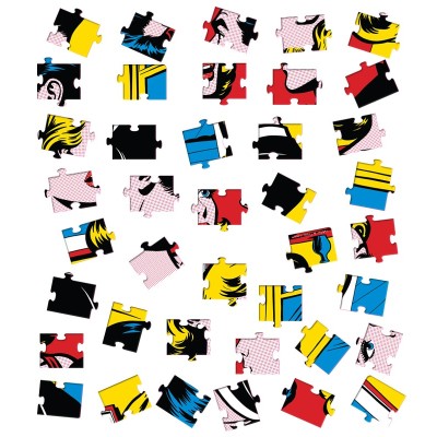 Puzzle Grande Section – À la façon de Roy Lichtenstein (40 pièces)