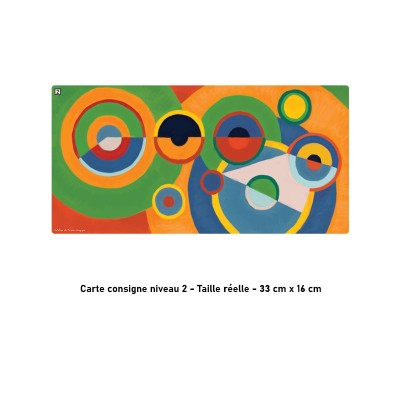 Puzzle Grande Section – À la façon de Robert Delaunay (40 pièces)