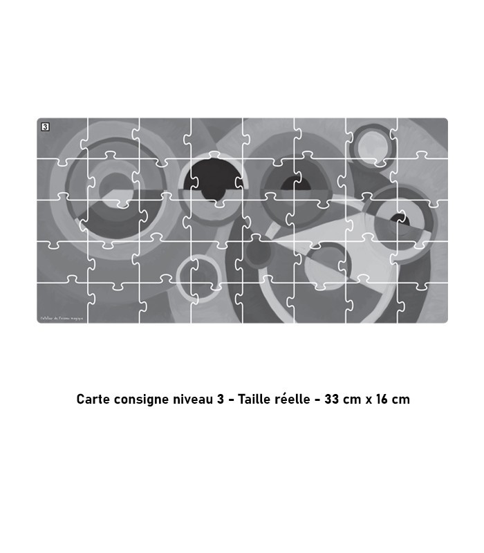 Puzzle Grande Section – À la façon de Robert Delaunay (40 pièces)