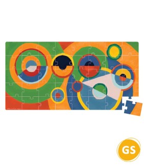 Puzzle Grande Section – À la façon de Robert Delaunay (40 pièces)