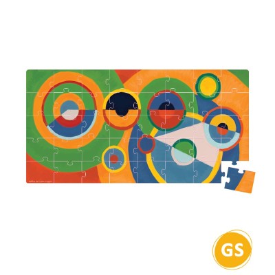 Puzzle Grande Section – À la façon de Robert Delaunay (40 pièces)