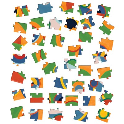 Puzzle Grande Section – À la façon de Robert Delaunay (40 pièces)