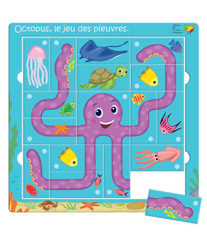 Octopus – Jeu pédagogique de codage et orientation GS CP
