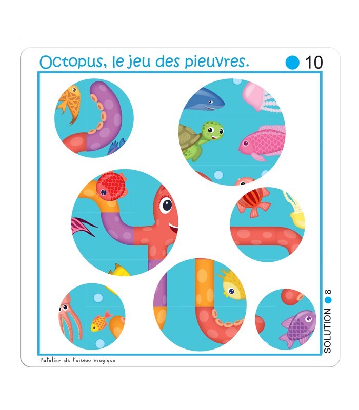 Octopus Extension – Jeu d’orientation spatiale et de décodage GS CP