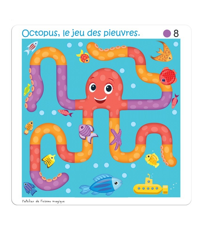 Octopus Extension – Jeu d’orientation spatiale et de décodage GS CP