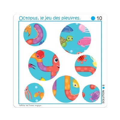 Pack Octopus – Jeu d’orientation spatiale et de décodage GS CP