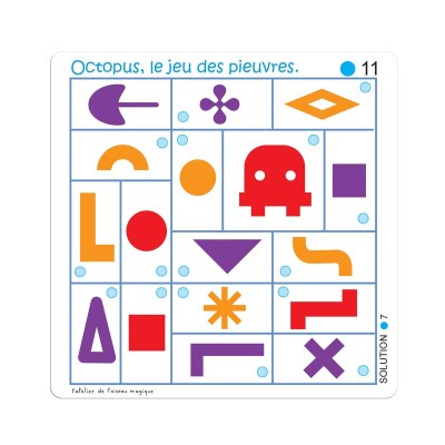 Pack Octopus – Jeu d’orientation spatiale et de décodage GS CP