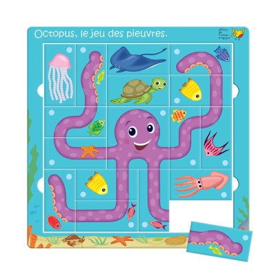 Pack Octopus – Jeu d’orientation spatiale et de décodage GS CP