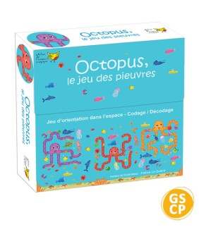 Pack Octopus – Jeu d’orientation spatiale et de décodage GS CP