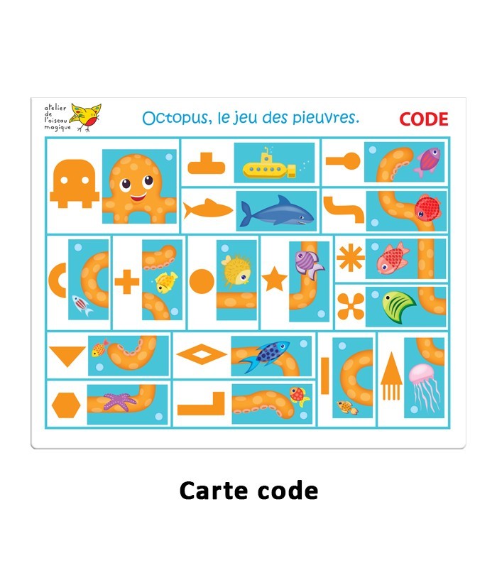 Octopus Extension – Jeu d’orientation spatiale et de décodage GS CP