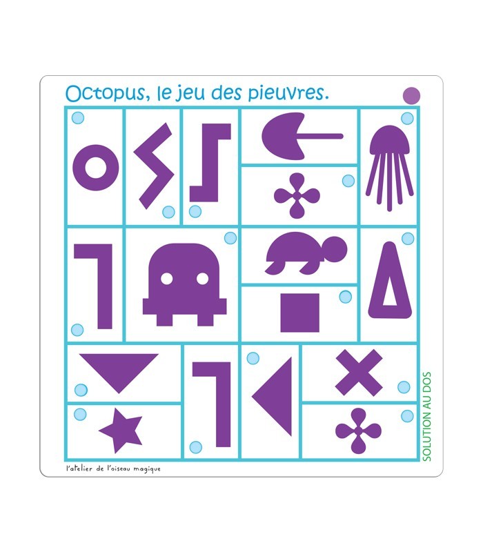 Octopus – Jeu d’orientation spatiale pour orthophonie et rééducation