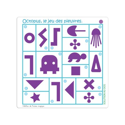 Octopus – Jeu d’orientation spatiale pour orthophonie et rééducation