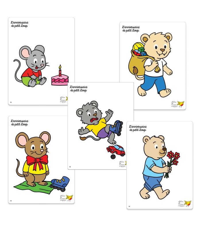 PACK COMPLET - L'ANNIVERSAIRE DE PETIT LOUP