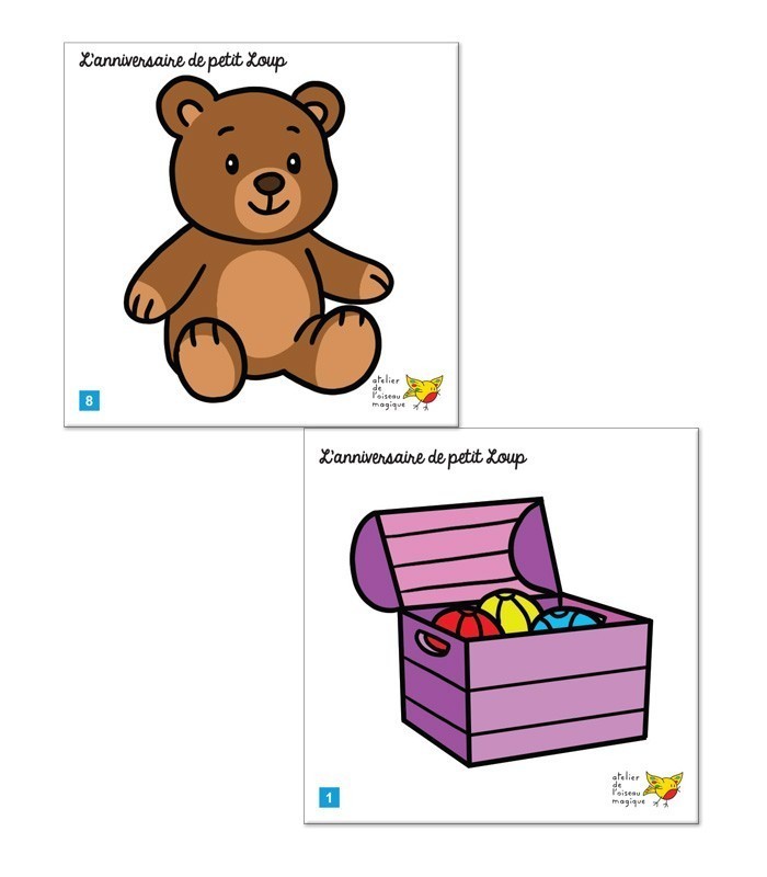 PACK COMPLET - L'ANNIVERSAIRE DE PETIT LOUP