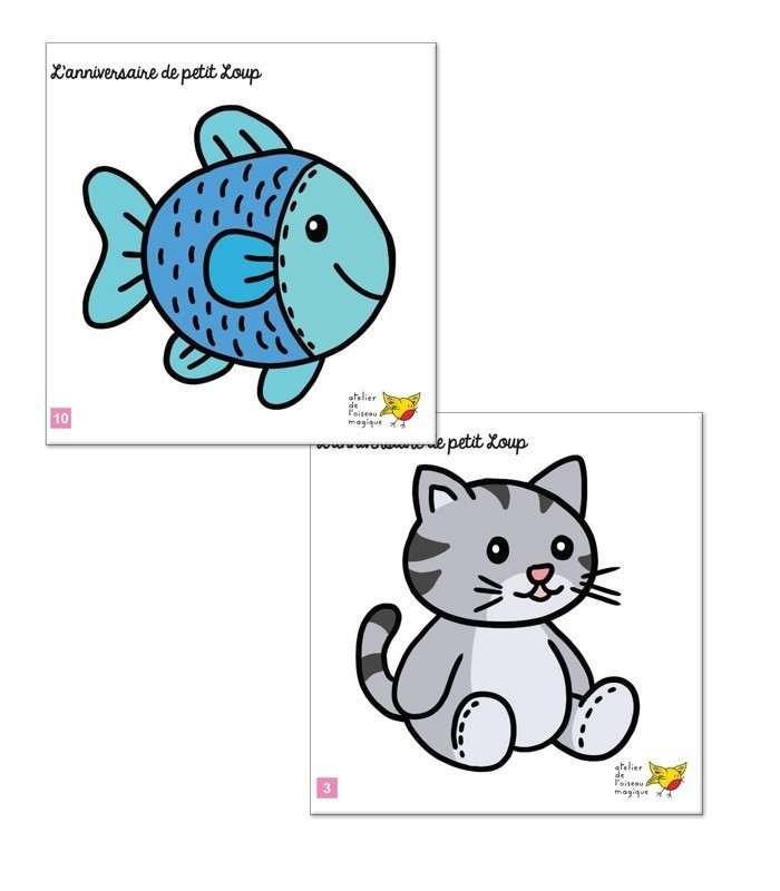 PACK COMPLET - L'ANNIVERSAIRE DE PETIT LOUP