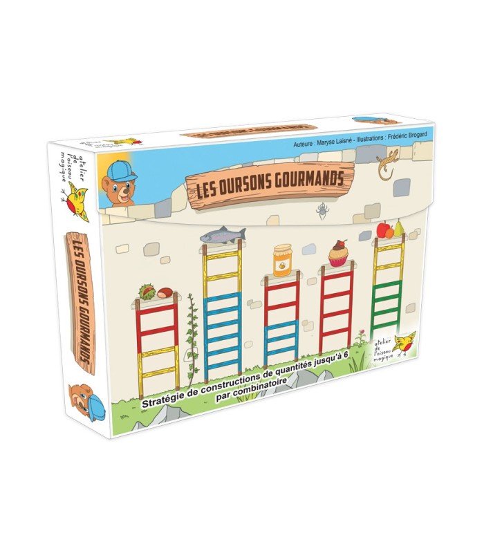 Les oursons gourmands - Jeu de numération moyenne section