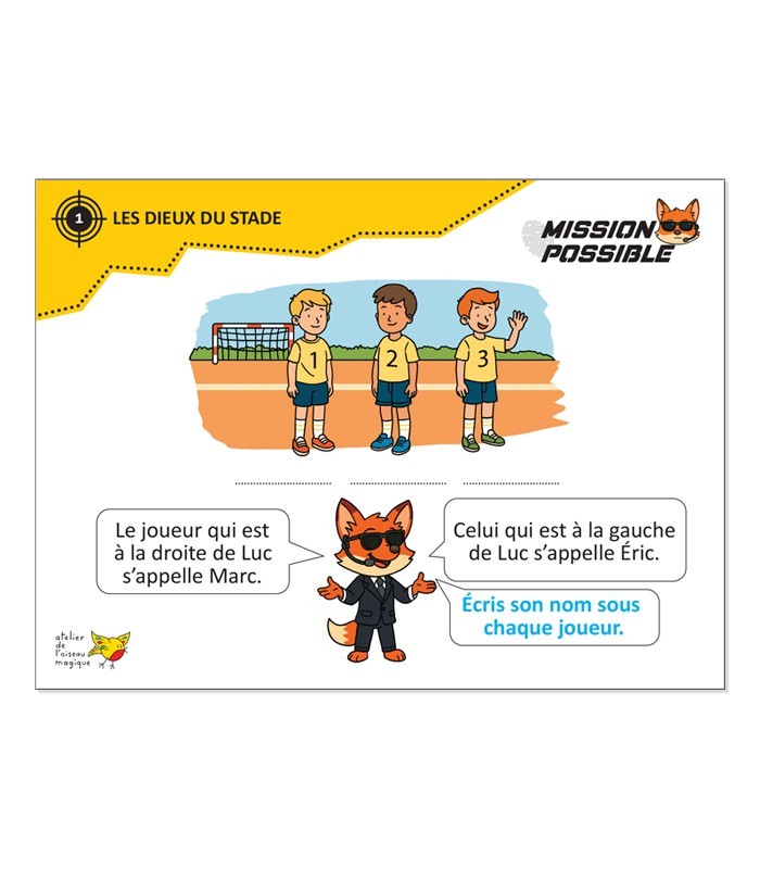 Pack Mission Possible Cycle 2 | Jeu Logique & Maths Oiseau Magique