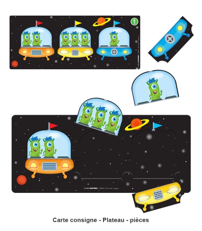 1, 2, 3 Martiens ! – Jeu + extension