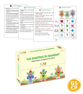 Les monstres se déguisent – Jeu + extension