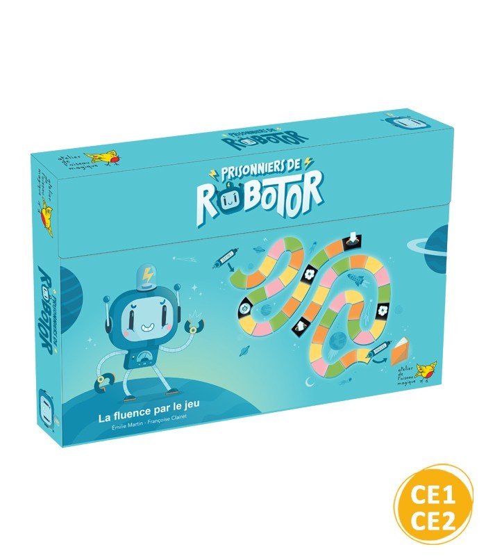 Prisonniers de Robotor – Jeu de fluence CE1-CE2