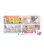 Pack 6 Puzzles Métiers 40 pièces + 6 Plateaux – Grande Section