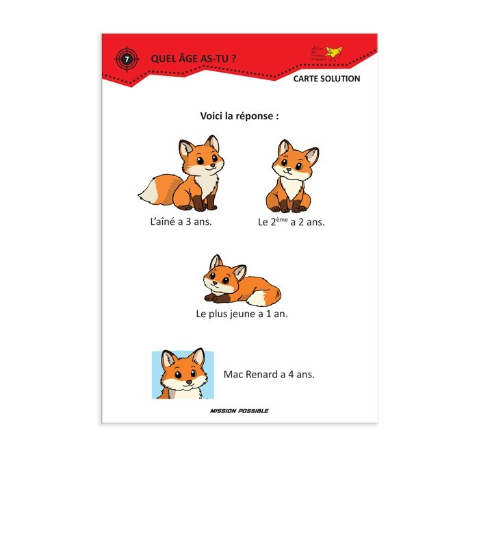 Mission Possible – Résolution de problèmes Cycle 3