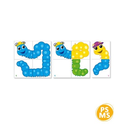 Torti-chenille – Jeu éducatif de reconnaissance des couleurs et des formes