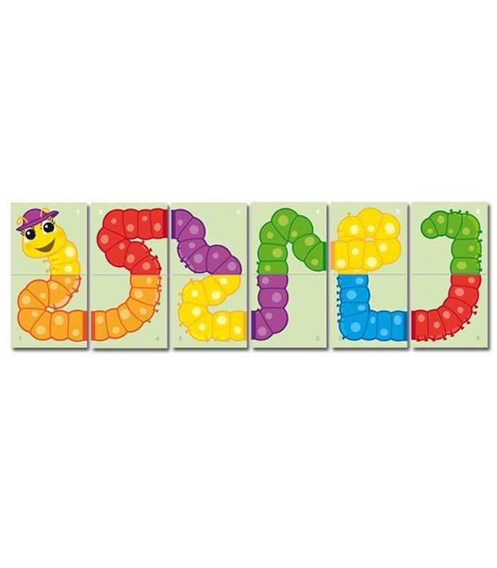 Torti-chenille – Jeu éducatif de reconnaissance des couleurs et des formes